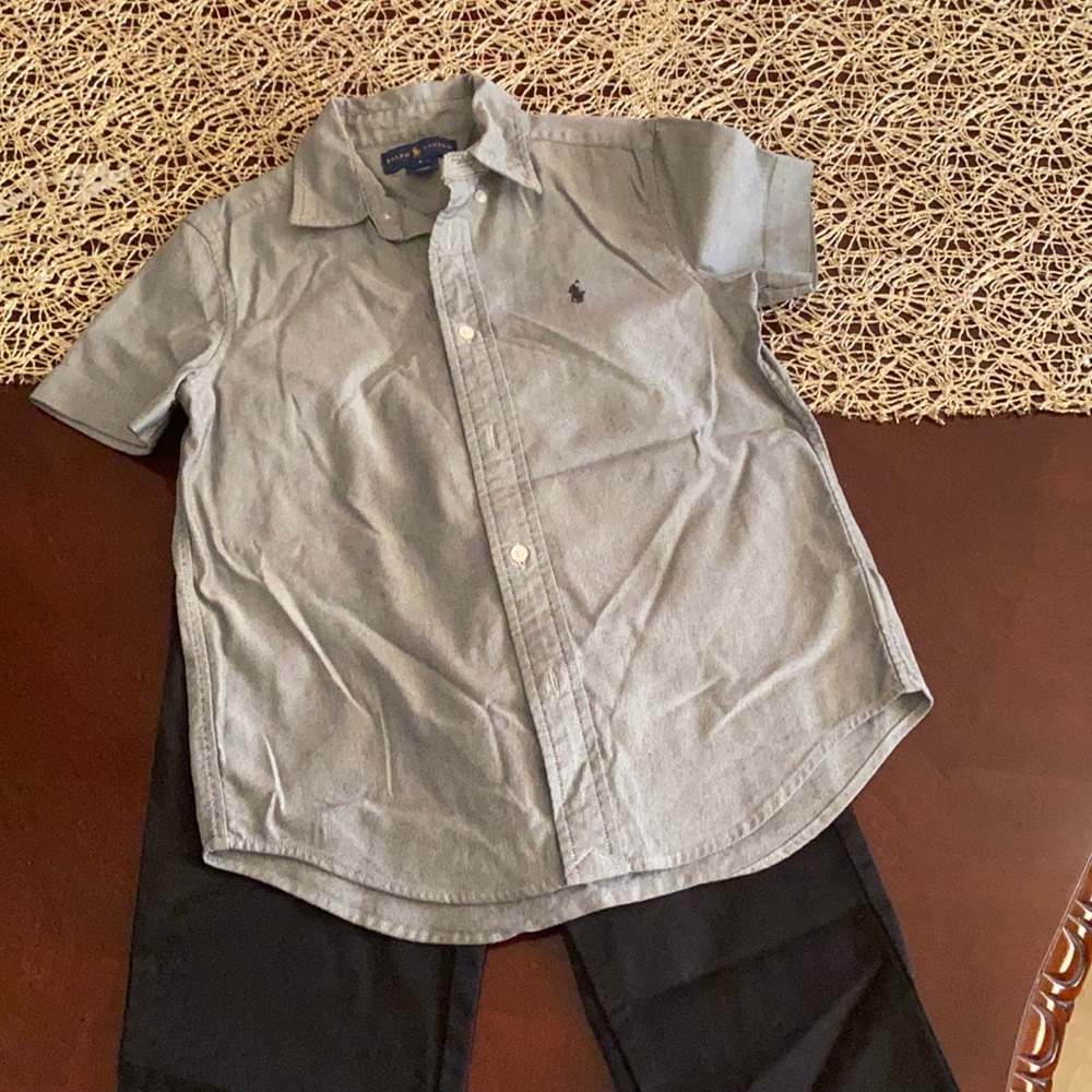 Boys Polo Ralph Lauren Dress Outfit